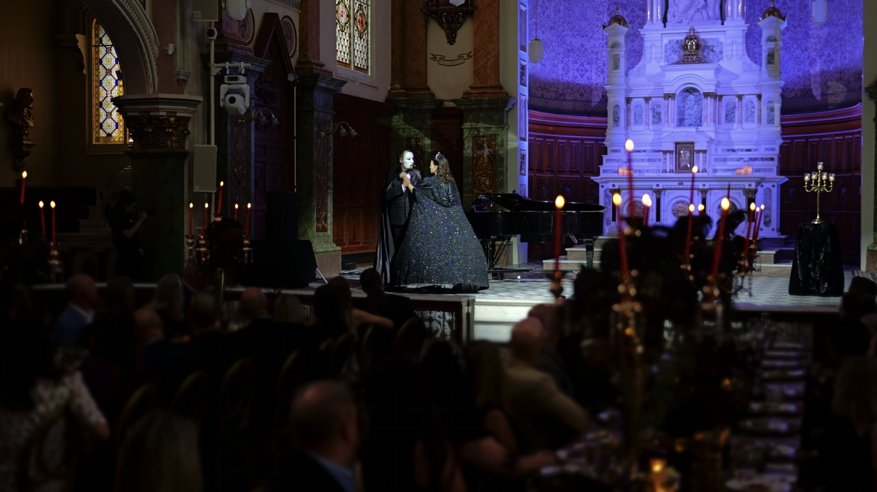 La chapelle — vue d'ensemble et public